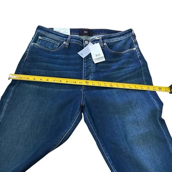 3X1 SABINA GIRLFRIEND JEANS SIZE 30 MID RISE CROPPED BOYFRIEND FIT NEW WITH TAGS - Picture 14 of 15
